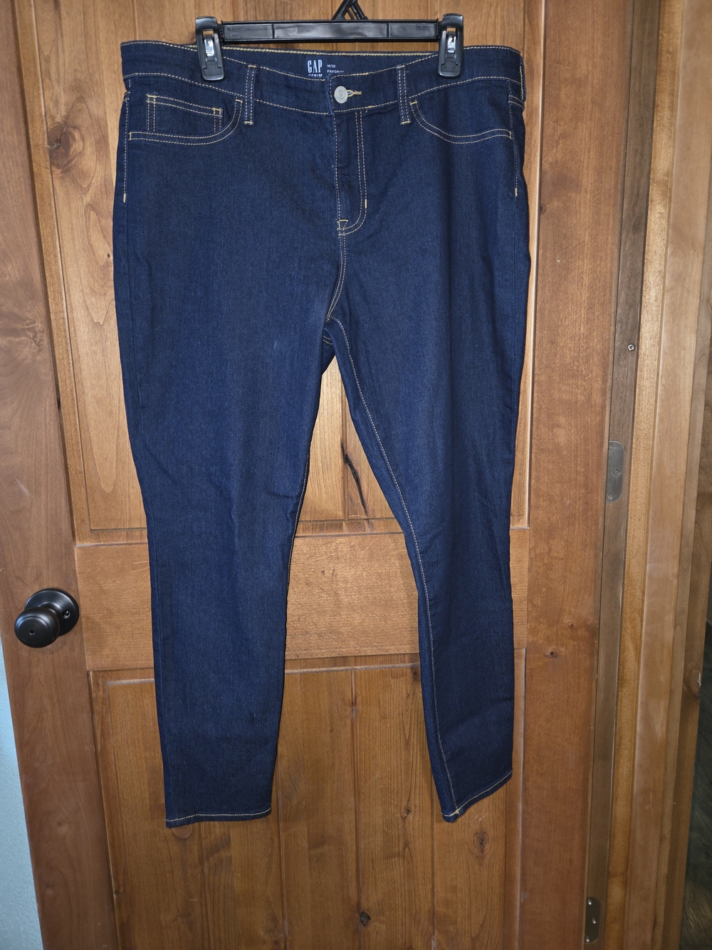 GAP Women's Dark Blue Denim Jeggings